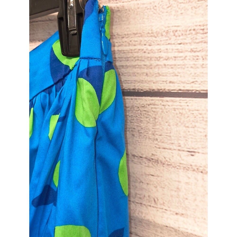 Kate Spade Boho Pleated Colorblock Apple Tiered Maxi Lined Multicolor Skirt 10 - Picture 6 of 7